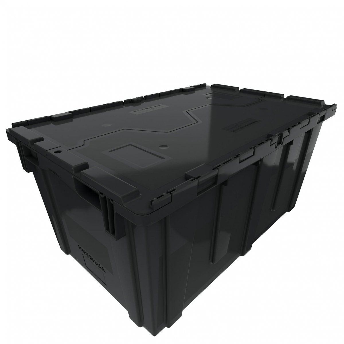 Evergreen Totes heavy-duty attached lid tote XL
